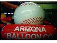 helium balloon - baseball balloon