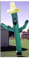 Cactus man - saguaro cactus man with hat dancing balloon