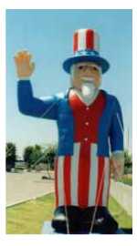 Uncle Sam Balloon